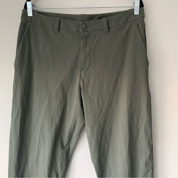 lululemon athletica ABC Classic-Fit Trouser 34”Stretch Cotton VersaTwill Size 34 - Picture 6 of 14